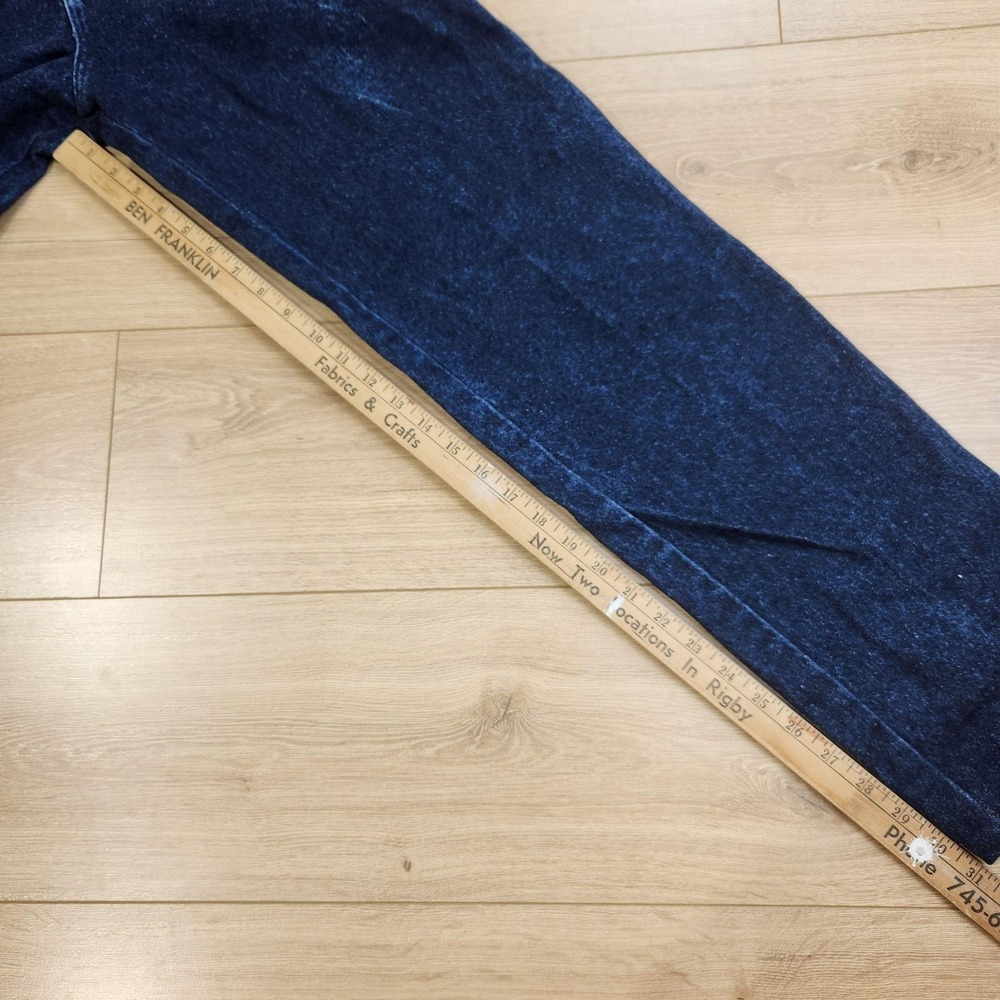 Vintage Wrangler Jeans Womens 9/10x31 Blue High Rise Bareback Western Denim - Picture 7 of 9